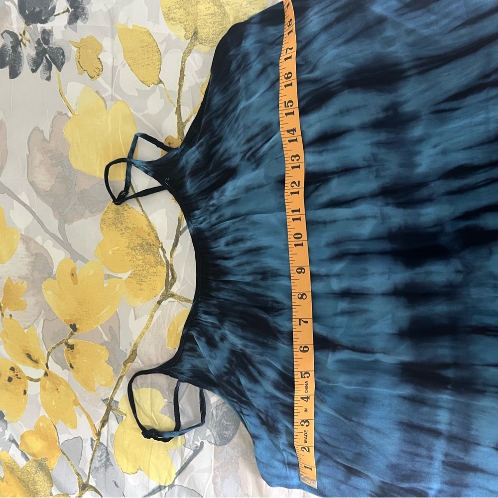 Raviya Blue Tie-Dye Mini Dress - Picture 10 of 10